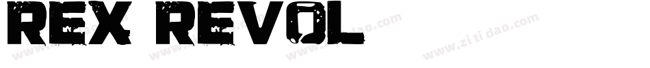 Rex Revol字体转换